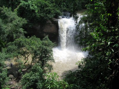 Heo Suwat waterfall from above