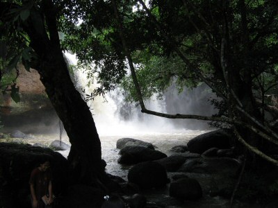 Heo Suwat waterfall from below