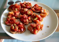 tomato canape